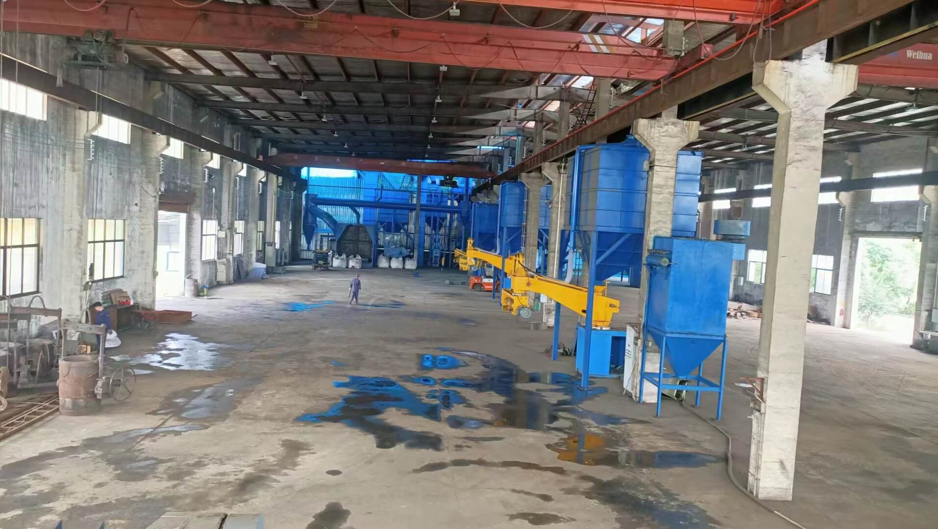 10T树脂砂生产线